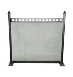 C PARASCINTILLE A PANNELLO 63,5X61,5 P/CAMINO NERO