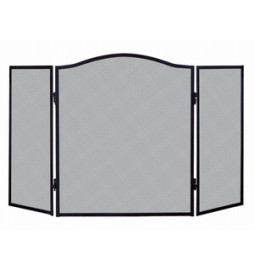 C PARASCINTILLE 3 PANNELLI 101X61 P/CAMINO NERO