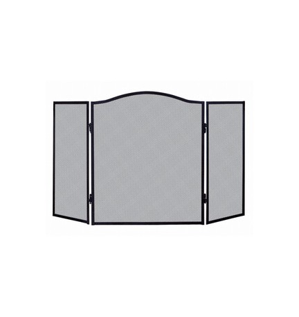 C PARASCINTILLE 3 PANNELLI 101X61 P/CAMINO NERO