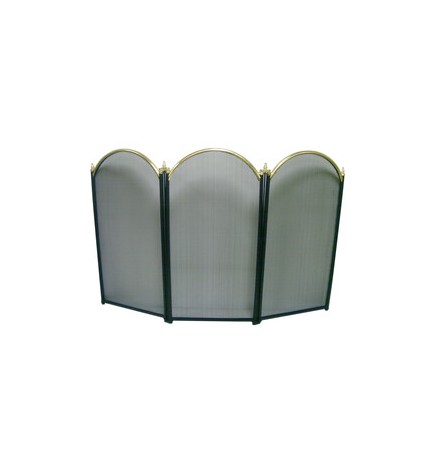 C PARASCINTILLE 3 PANNELLI 98,5X1,5X61 P/CAMINO ORO