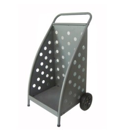 C CARRELLO PORTALEGNA C/RUOTE GRIGIO