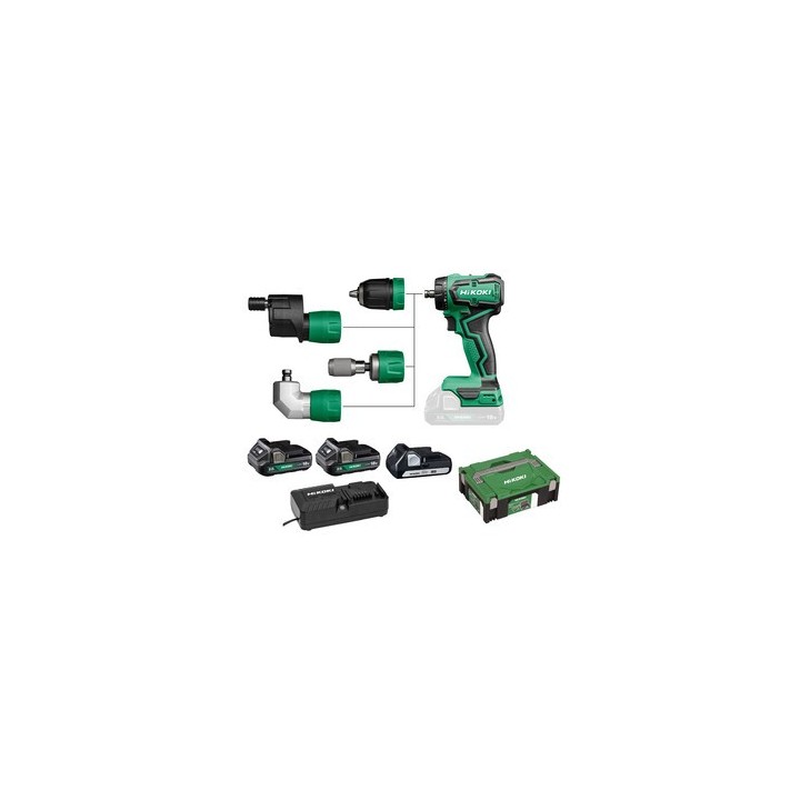 HIKOKI TRAPANO AVVITATORE DS18DDQ 18V BRUSH+1 BATT OMAG