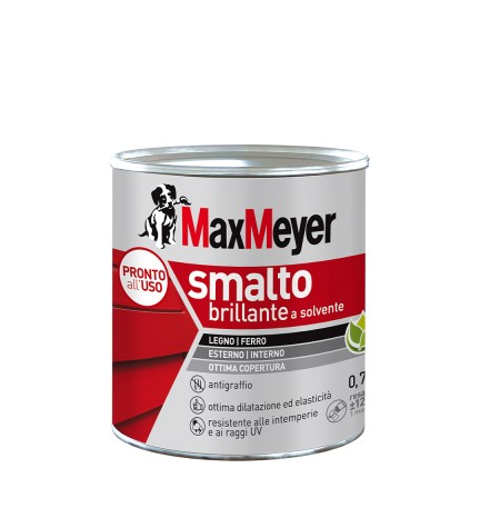 MAX SMALTO BRILLANTE AVORIO R1013 0,750 L