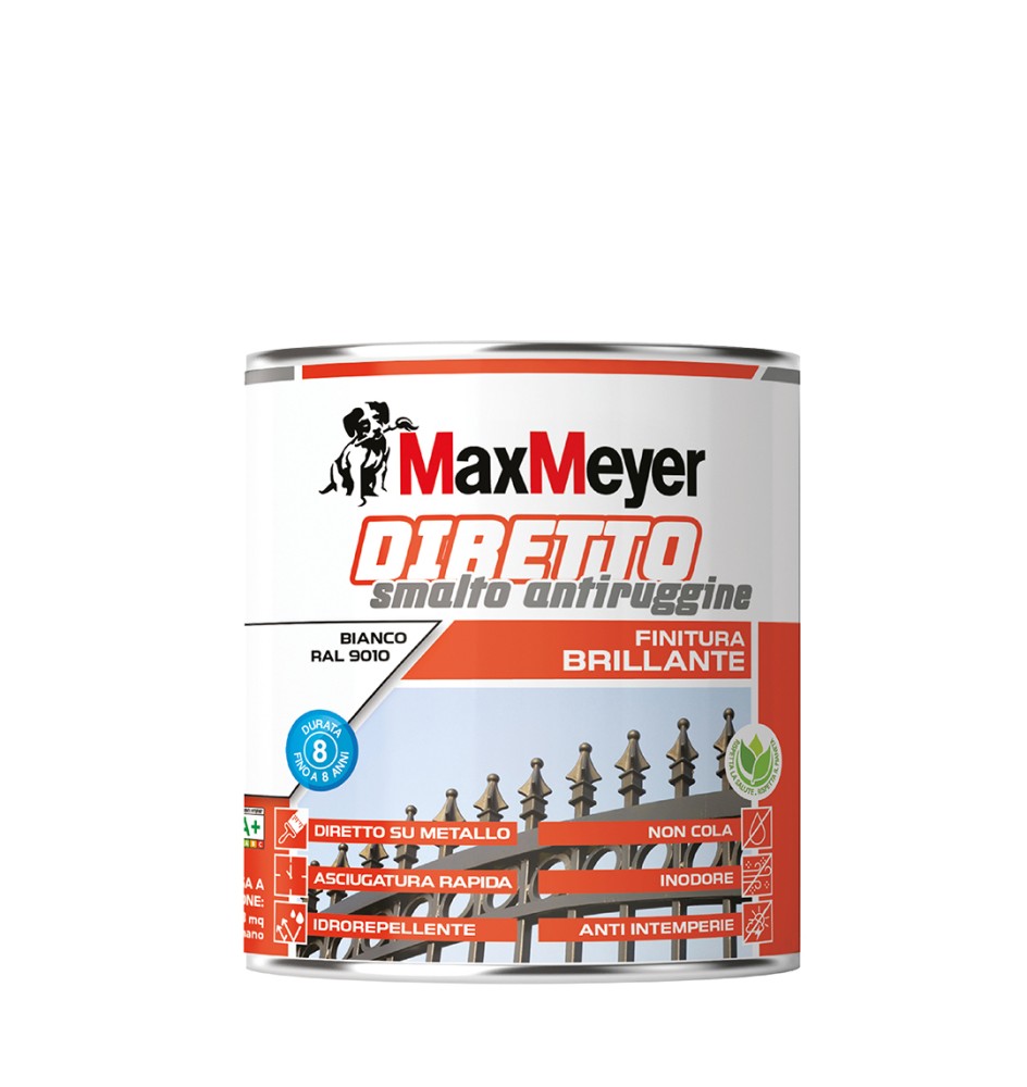 MAX DIRETTO ANTIRUG ACQUA BIANCO R9010 0,750 L