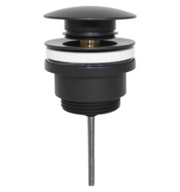 PILETTA CLICK CLACK D 1.1/4 C/TROPPO PIENO NERO