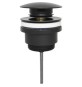 PILETTA CLICK CLACK D 1.1/4 C/TROPPO PIENO NERO