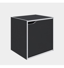 CUBO C/ANTA 35X29,2X35 CM ARDESIA