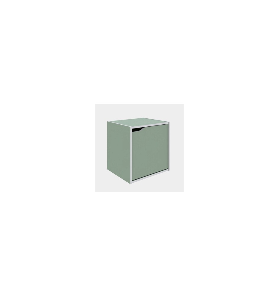 CUBO C/ANTA 35X29,2X35 CM VERDE SALVIA
