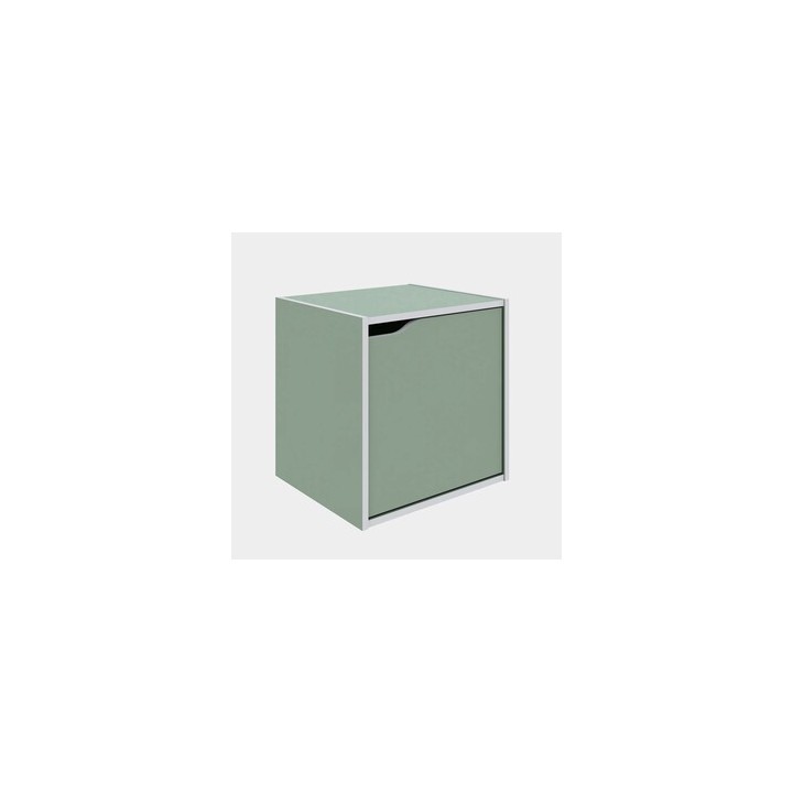CUBO C/ANTA 35X29,2X35 CM VERDE SALVIA