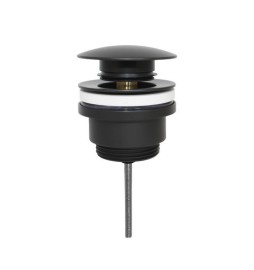 PILETTA CLICK CLACK CON VITE CENTRALE Nero Opaco