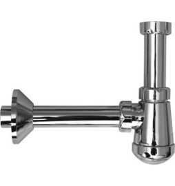 SIFONE A BOTTIGLIA ABS CROMATO D 1.1/4