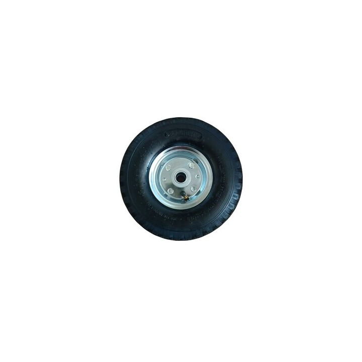 C RUOTA P/CARRELLO ACCIAIO C/CUSCINETTO D 260MM
