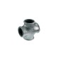 CROCE ZINCATA A 90° 1"