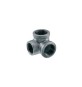 DISTRIBUZIONE A GOMITO ZINCATO 1"1/4