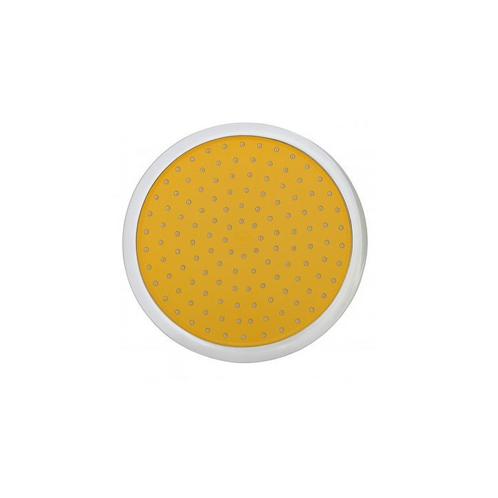 SOFFIONE DOCCIA TONDO MODELLO 12617 DIAM. 228 Arancio