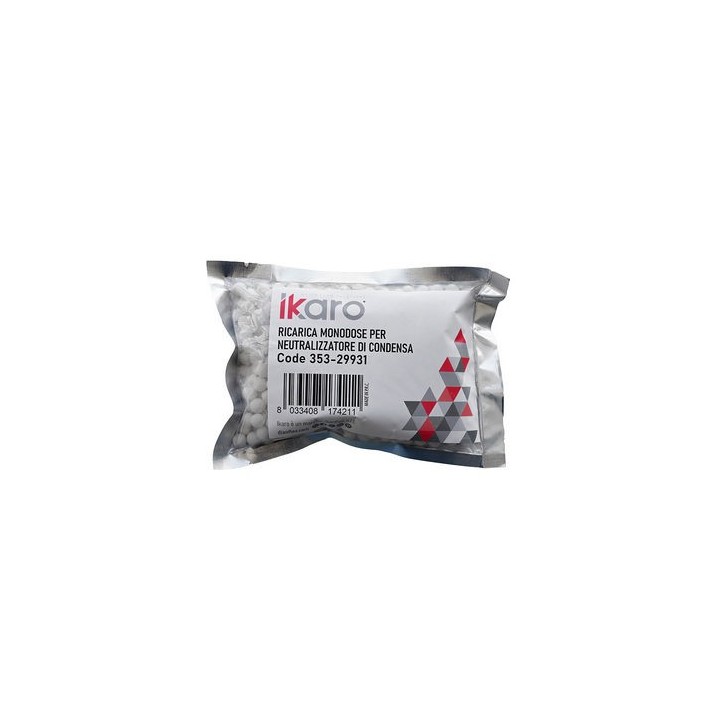 RICARICA MONODOSE PER NEUTRALIZZATORE DI CONDENSA IKARO -