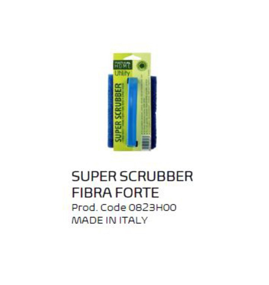SPAZZOLA ABRASIVA SUPER SCRUBBER FIBRA FORTE