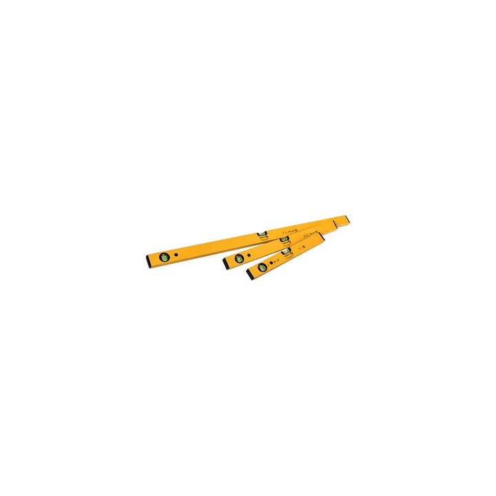 SET 3 LIVELLE 2 BOLLE STABILA 70 DA 40-60-100 CM