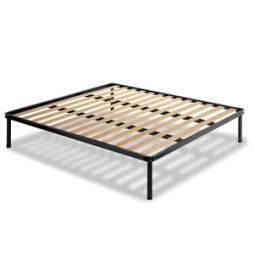 RETE LETTO MATRIMONIALE C/DOGHE 160X190 CM