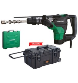 HIKOKI MARTELLO COMBIN DH40MC 1100W 7,1J+TROLLEY