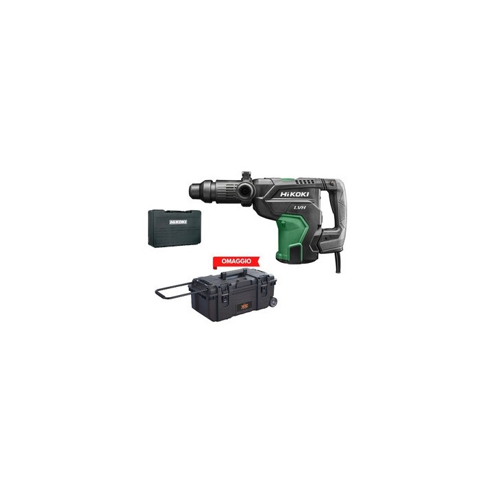HIKOKI MARTELLO COMBIN DH45MA 1400W 11,3J+TROLLEY