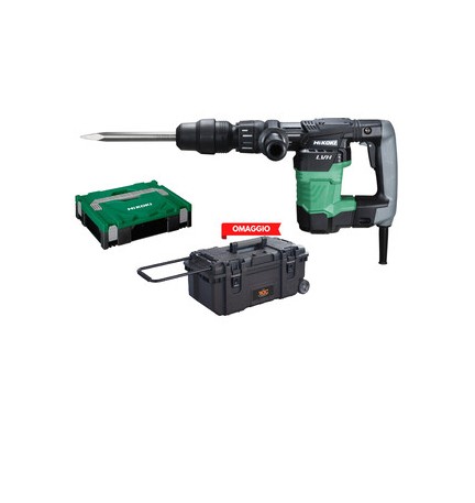 HIKOKI MARTELLO DEMOLIT H41MB2 950W 7,1J+TROLLEY