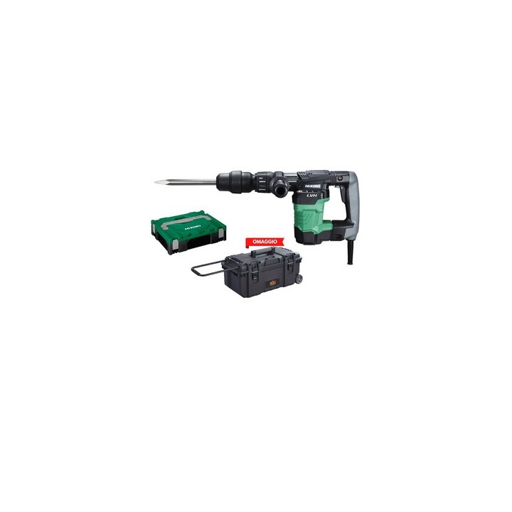 HIKOKI MARTELLO DEMOLITORE H41MB2 950W 7,1J+TROLLEY