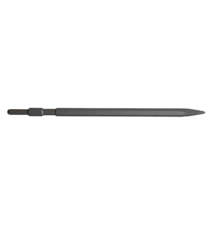 SCALPELLO ATTACCO SCANALATO GRANDE punta mm 450