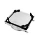 GRIGLIA DA PAVIMENTO IN ACCIAIO INOX DOUBLE-FACE 100 x 100 mm