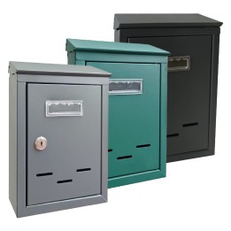 CASSETTA POSTALE 'MAGNOLIA' cm 20,5x6,8x H.30 - grigio antracite
