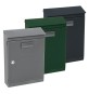 CASSETTA POSTALE 'GARDENIA' cm 23x85x h 32 - grigio argento