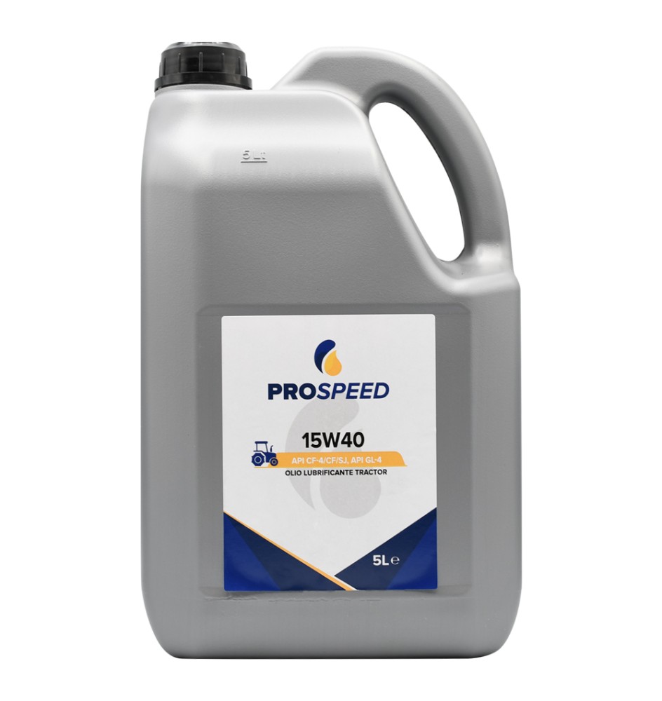 OLIO LUBRIFICANTE PER MACCHINE AGRICOLE 'TRACTOR' 15W40 - tipo STOU