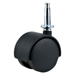 RUOTA PER MOBILI DOPPIA ø 50 - perno 10x38 - capacità kg 30 - pz 2 BL