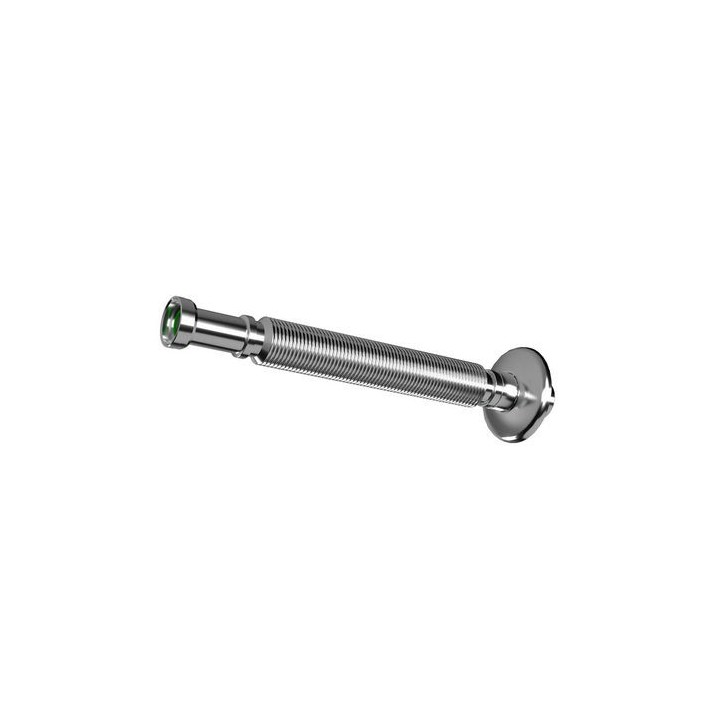 TUBO ESTENSIBILE MAGIKONE CROMATO CON ROSONE 1"1/4 x 32