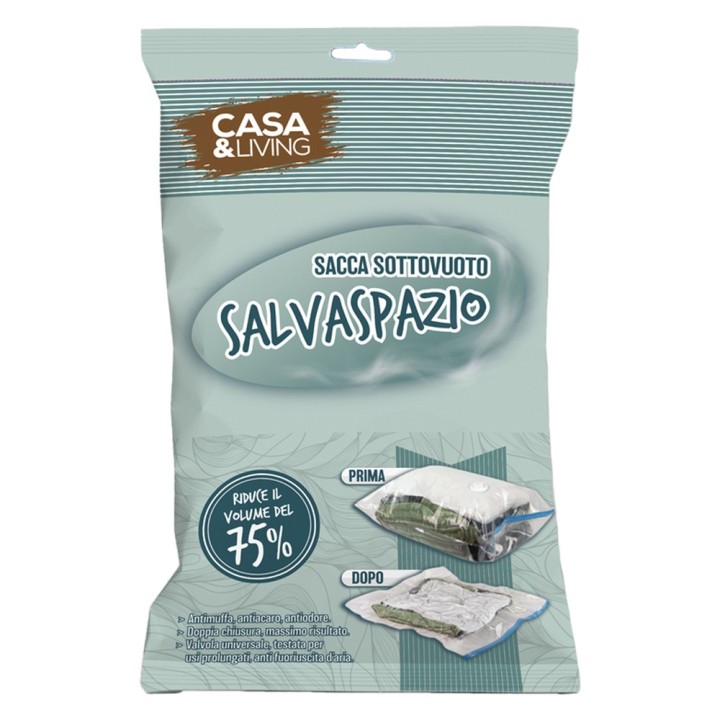 SACCHETTI A ROTOLI PER SOTTOVUOTO SCATOLATI cm 50 x 60
