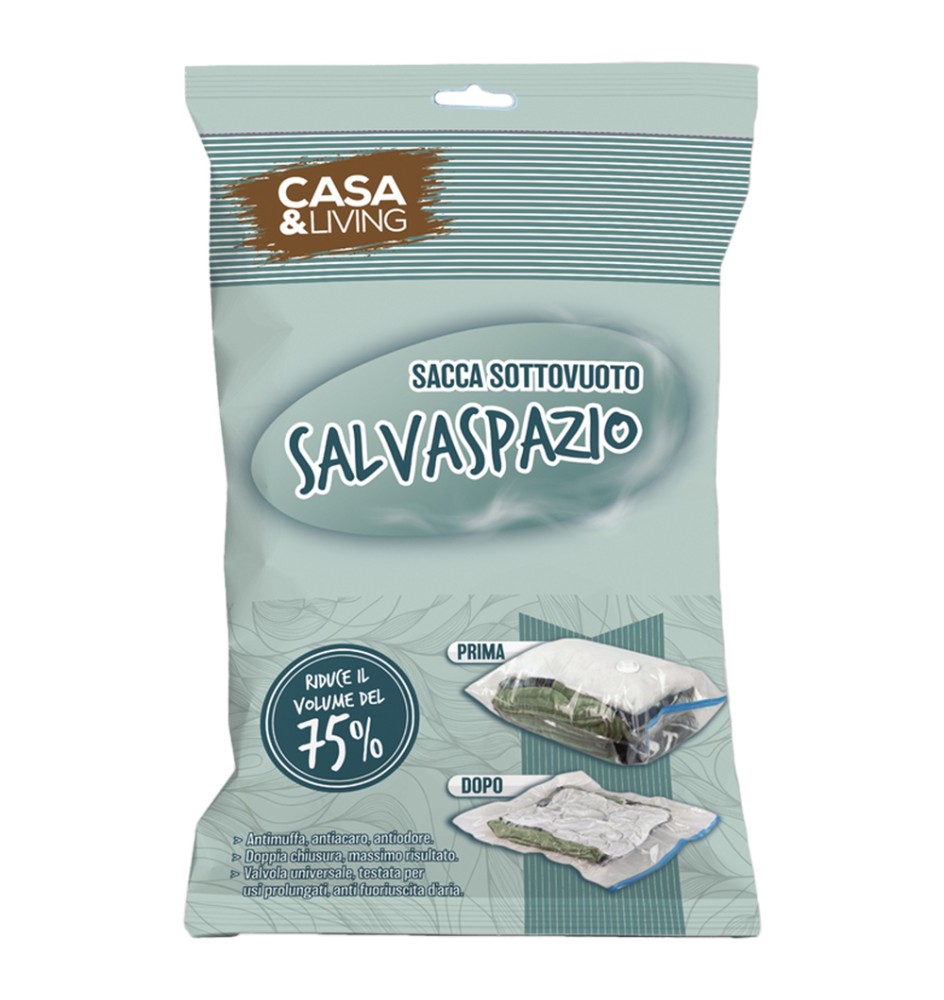 SACCHETTI A ROTOLI PER SOTTOVUOTO SCATOLATI cm 60 x 80