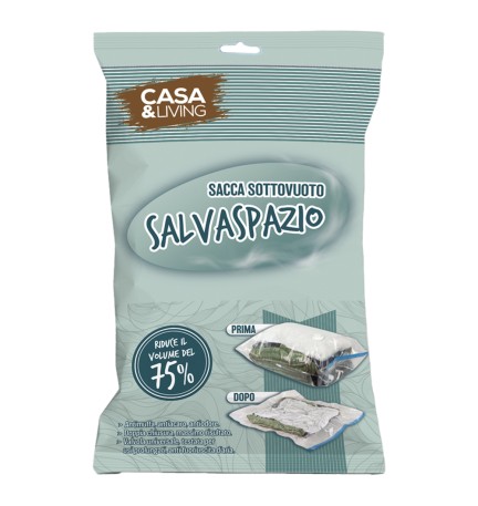 SACCHETTI A ROTOLI PER SOTTOVUOTO SCATOLATI cm 60 x 80