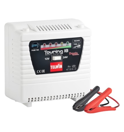 CARICABATTERIA 'TOURING 18' 12/24 V - 230 V - 1 PH 50/60Hz