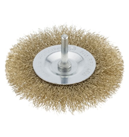 SPAZZOLA CIRCOLARE PER TRAPANO Ø mm 40 - gambo mm 6