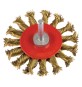 SPAZZOLA CIRCOLARE CON GAMBO Ø mm 100 - gambo mm 6
