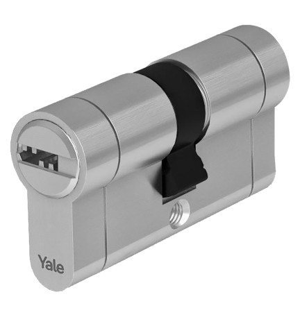 CILINDRO PROFILATO DOPPIO SERIE 'Y1500' mm 30+55  85 nichelato