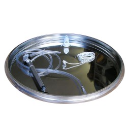 GALLEGGIANTE A CAMERA D'ARIA CON POMPA lt 150 - Ø 480 mm