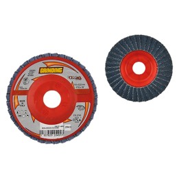 DISCO LAMELLARE PER ACCIAIO INOX 'FORZA' ø 115 gr. 80