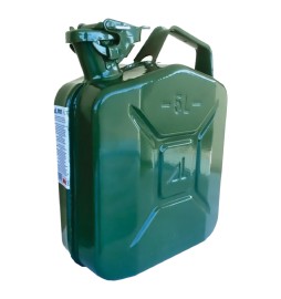 TANICA IN METALLO Lt. 5 - cm. 31 x 24 x 12