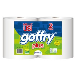 BOBINA CARTA 'GOFFRY PLUS' Kg 1,85 a rotolo circa (prezzo singolo rotolo)