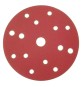 DISCO IN CARTA VELCRATO 'P64E' 15 FORI ø mm 150 x 18 - grana 180