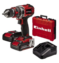 TRAPANO AVVITATORE BATTERIA CON PERCUSSIONE 'TP-CD 18/50 LI-I BL' 18V - 2...