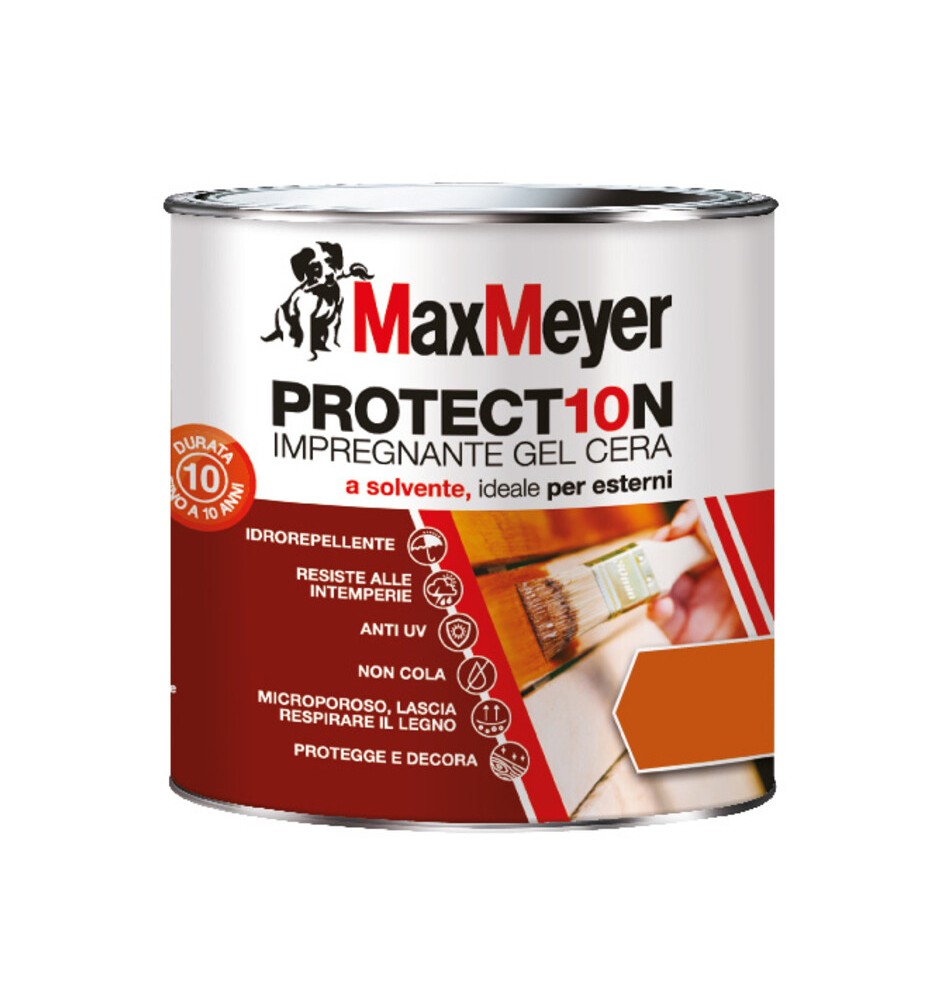 MAX IMPREGNANTE GEL CERA SOLVENTE INCOLORE 750 ML