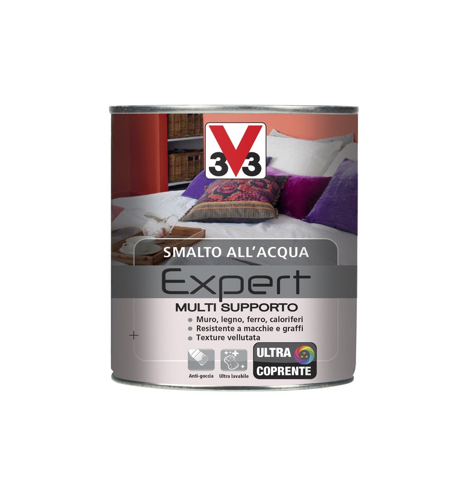 V33 SMALTO MULTISUPPORTO EXPERT VERDE ACIDO INT 0,5L
