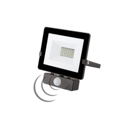 PROIETTORE LED C/SENSORE 20W 4000K NERO